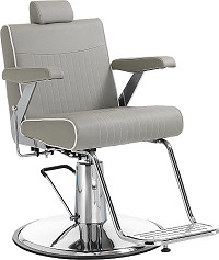  XanitaliaPro Hair Majorca fauteuil de barbier gris 