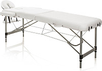  XanitaliaPro Master Alluminium Table de massage portable, blanc 