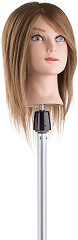  XanitaliaPro Tête d'exercice cheveux moyens-courts, longueur 30 cm 