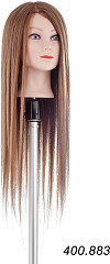  XanitaliaPro Tête d’exercice Tecno Hair cheveux très longs, longueur 60 cm 