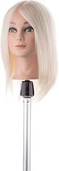  XanitaliaPro Tête d’exercice cheveux en fibres d' angora mi-longs, longueur: 35 cm 