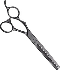 Olivia Garden SilkCut PRO Matt Black Left 6"