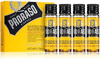  Proraso Hot Oil Beard Treatment, bois et épices 4x17 ml 