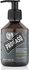  Proraso Shampooing à barbe Cypress & Vetyver 200 ml 