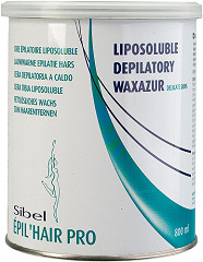  Sibel &Egrave;pil&rsquo;hair pro Cire Pelable Fine &agrave; &Eacute;piler Liposoluble Jetable WAX'Azur 800&nbsp;ml 