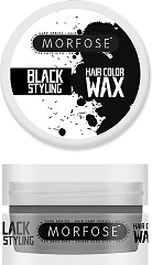  Morfose Color Hair Wax Noir 100 ml 