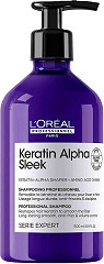  Loreal Keratin Alpha Sleek Shampoo 500&nbsp;ml 