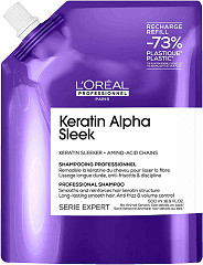  Loreal Keratin Alpha Sleek Shampoo Recharge 500&nbsp;ml 