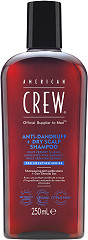 American Crew Shampoing Anti-Dandruff + DRY-Scalp 250 ml