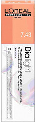 Loreal Dialight 7.43 Blond Cuivré Doré 60 ml