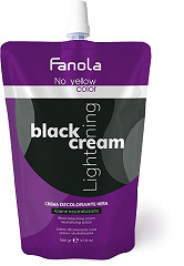  Fanola No yellow Color Lightening Cream Black 500 g 