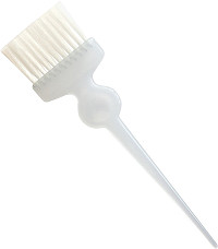 Termix Pinceau de coloration transparent à poils blancs, grande taille