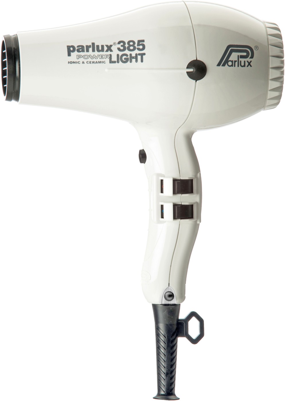  Parlux 385 Power Light Ionic & Ceramic blanc 