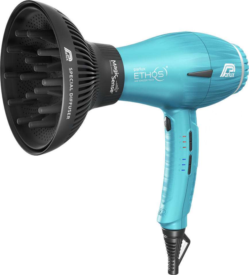  Parlux Ethos Bleu avec softstyler "Magic Sense" 
