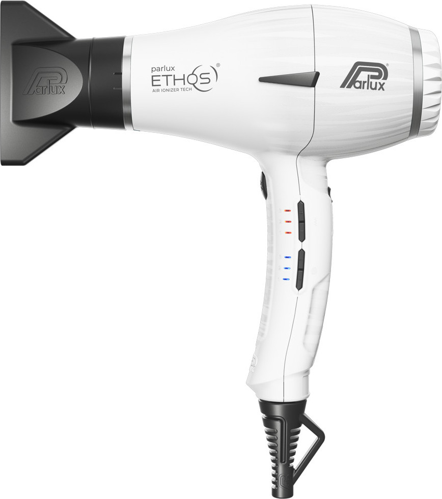  Parlux Ethos Blanc avec softstyler "Magic Sense" 
