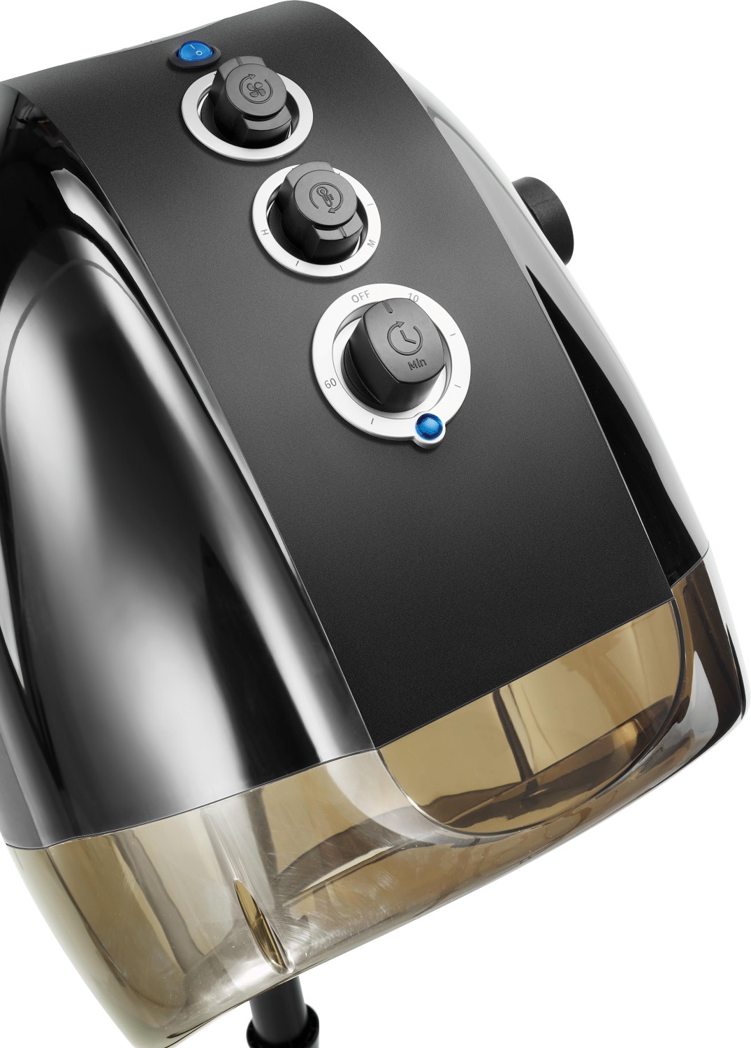 XanitaliaPro Eolo Ionic & Antistatic 1600 Casque de s&eacute;chage professionnel noir 