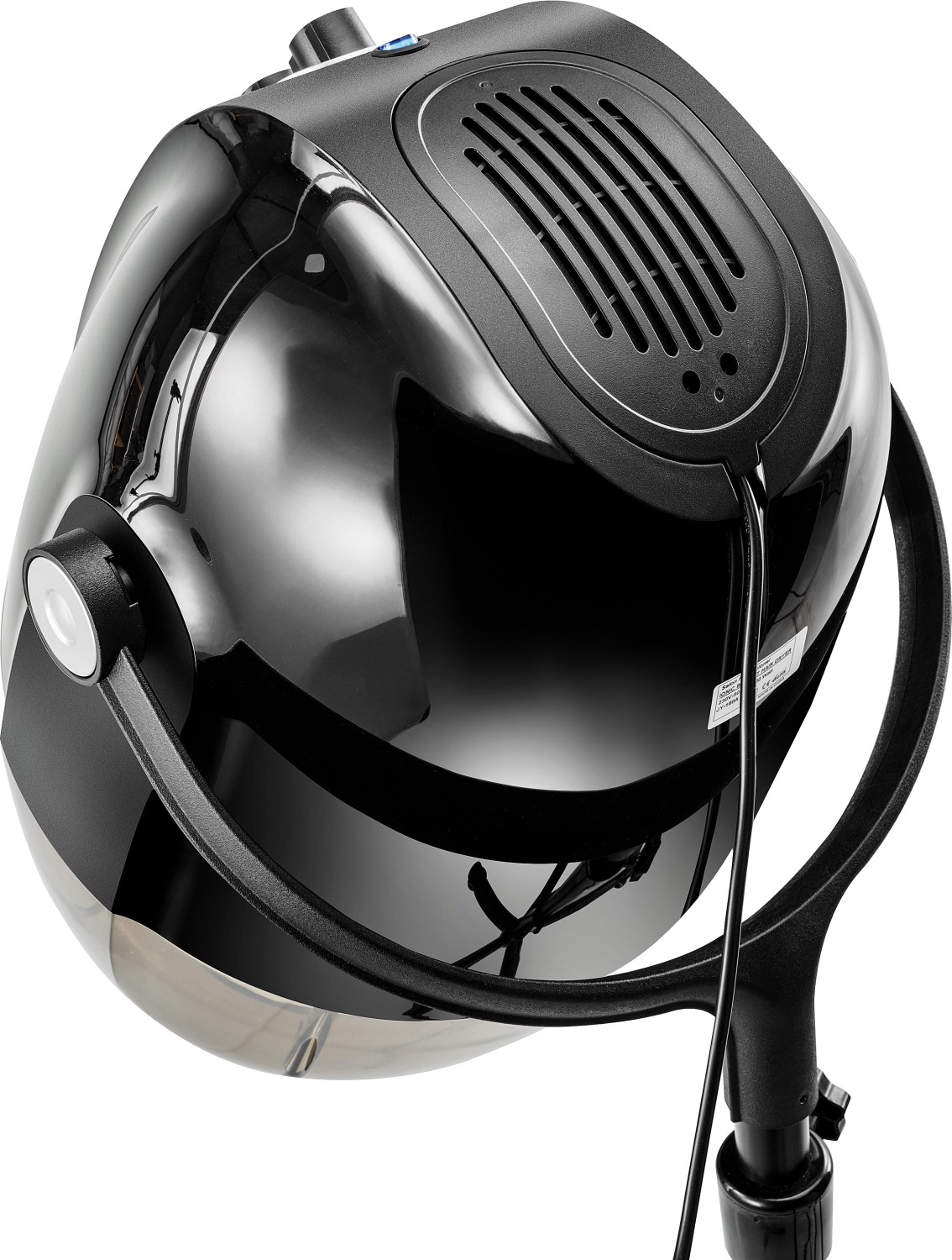 XanitaliaPro Eolo Ionic & Antistatic 1600 Casque de s&eacute;chage professionnel noir 