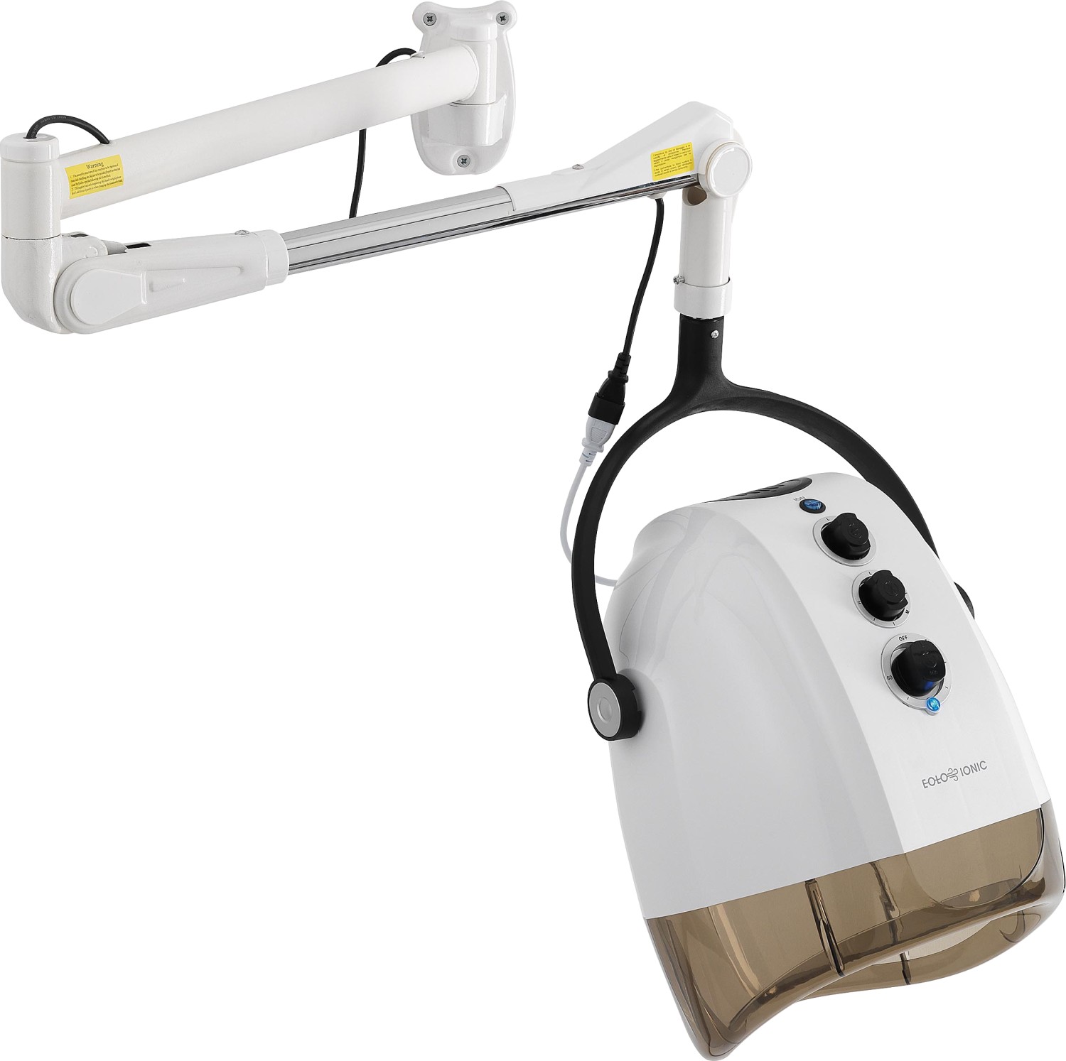  XanitaliaPro Eolo Iomic & Antistatic 1600 Casque de s&eacute;chage professionnel blanc 