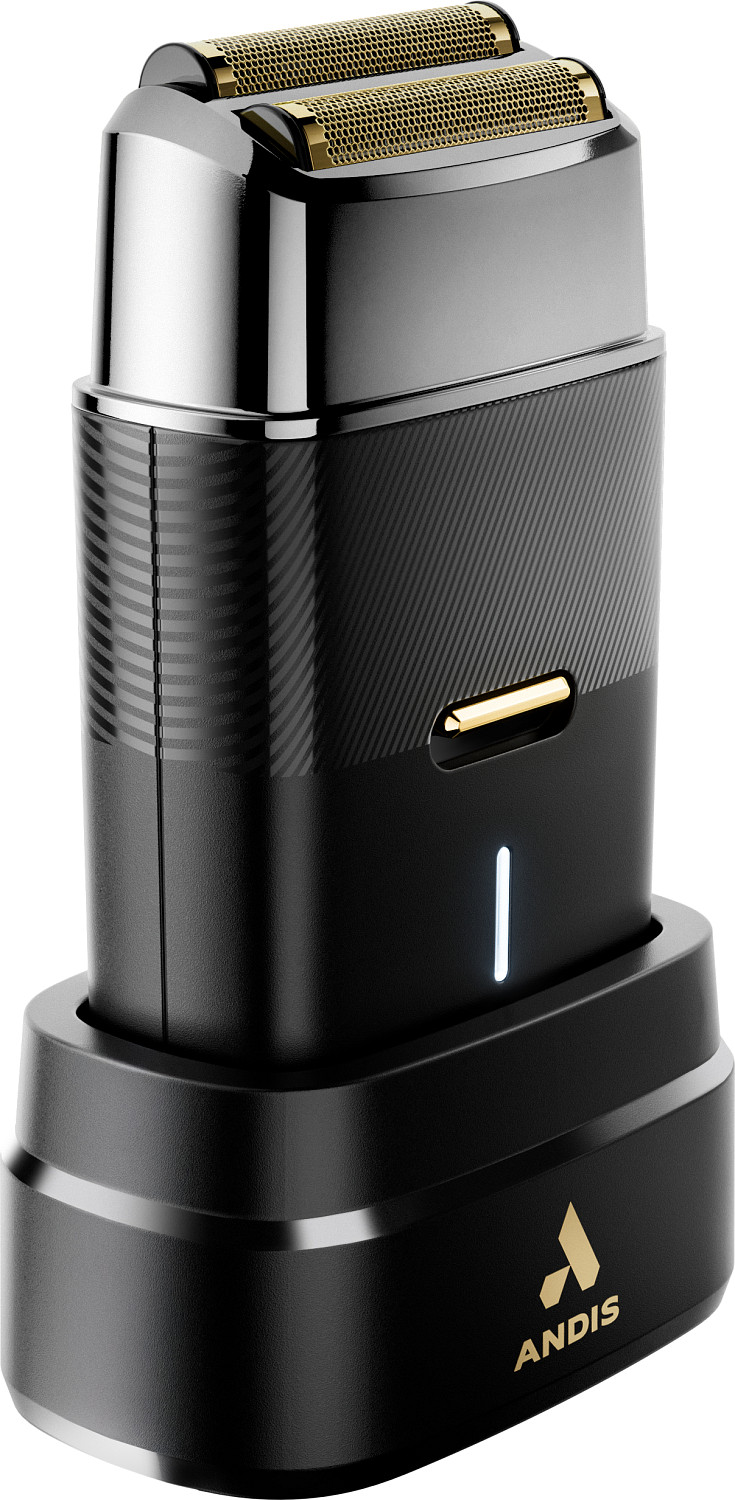  Andis ProFoil Plus II TS-3 Shaver Black Chrome 