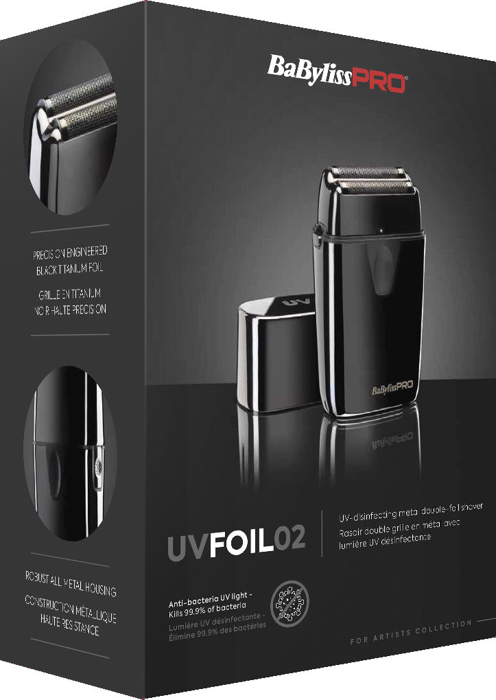 BaByliss PRO Double UV Foil Shaver 