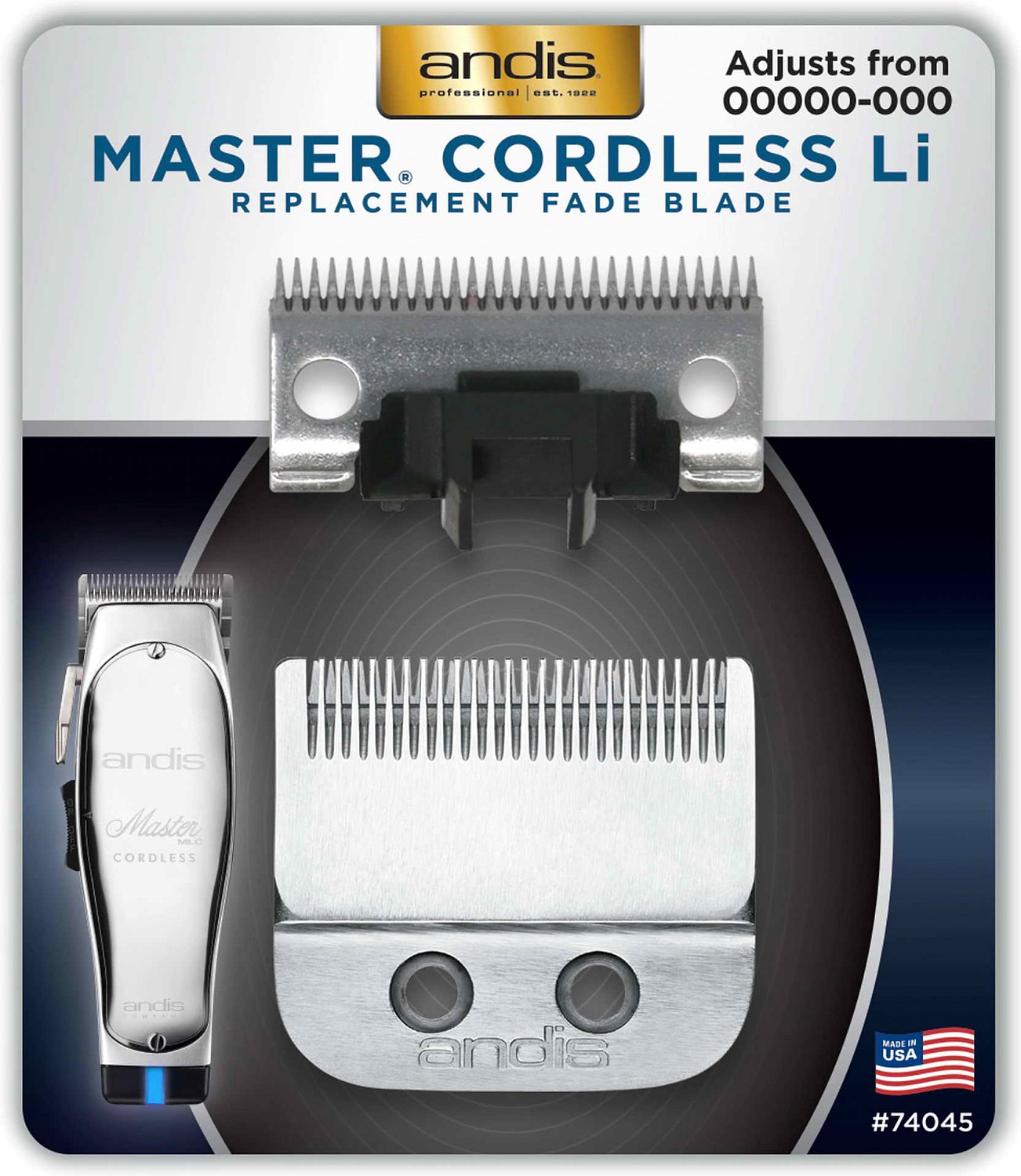  Andis T&ecirc;te de Coupe Master Cordless 