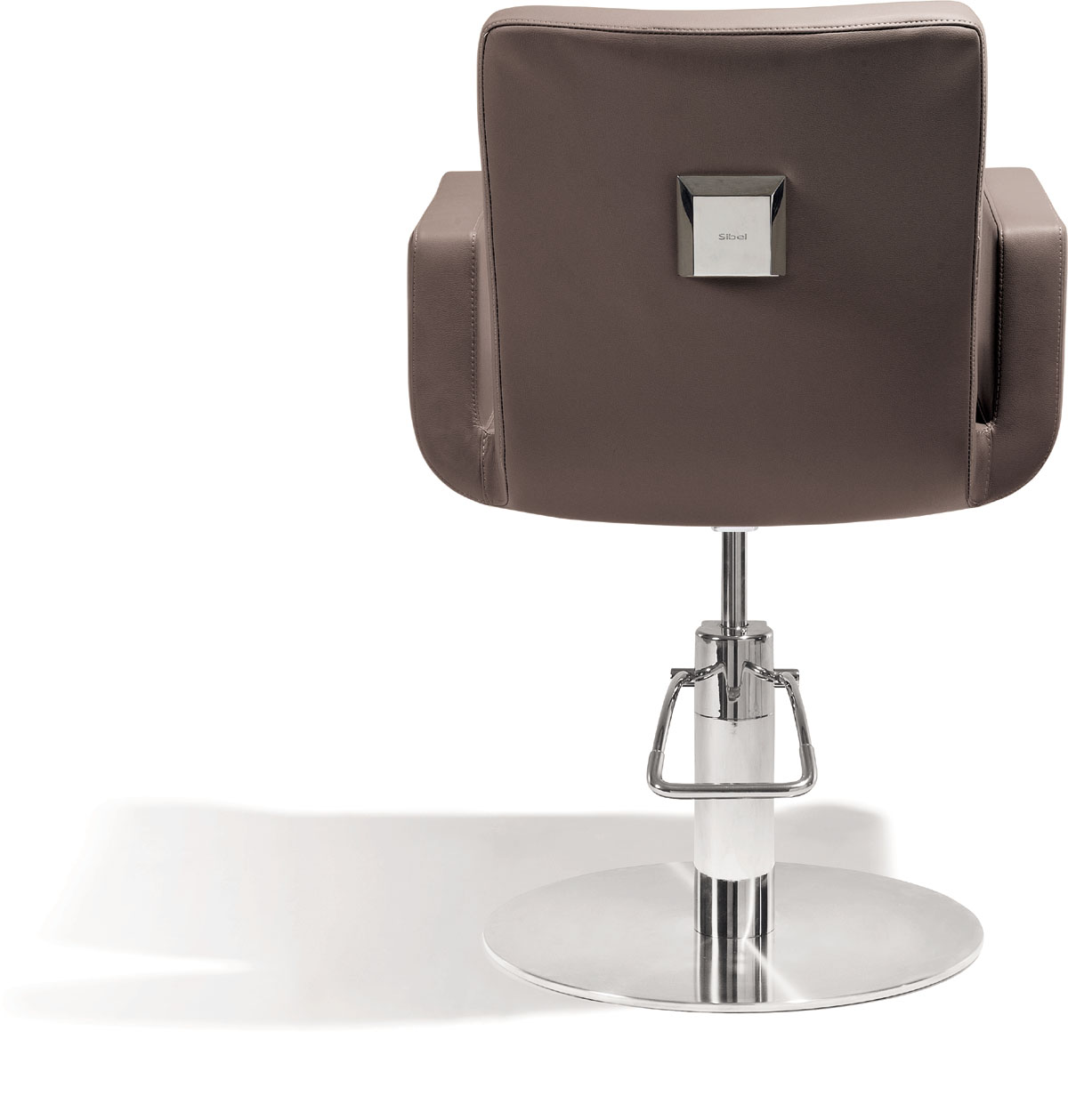  Sibel Attractio Fauteuil de Coiffure Brun / Base Pied Rond 