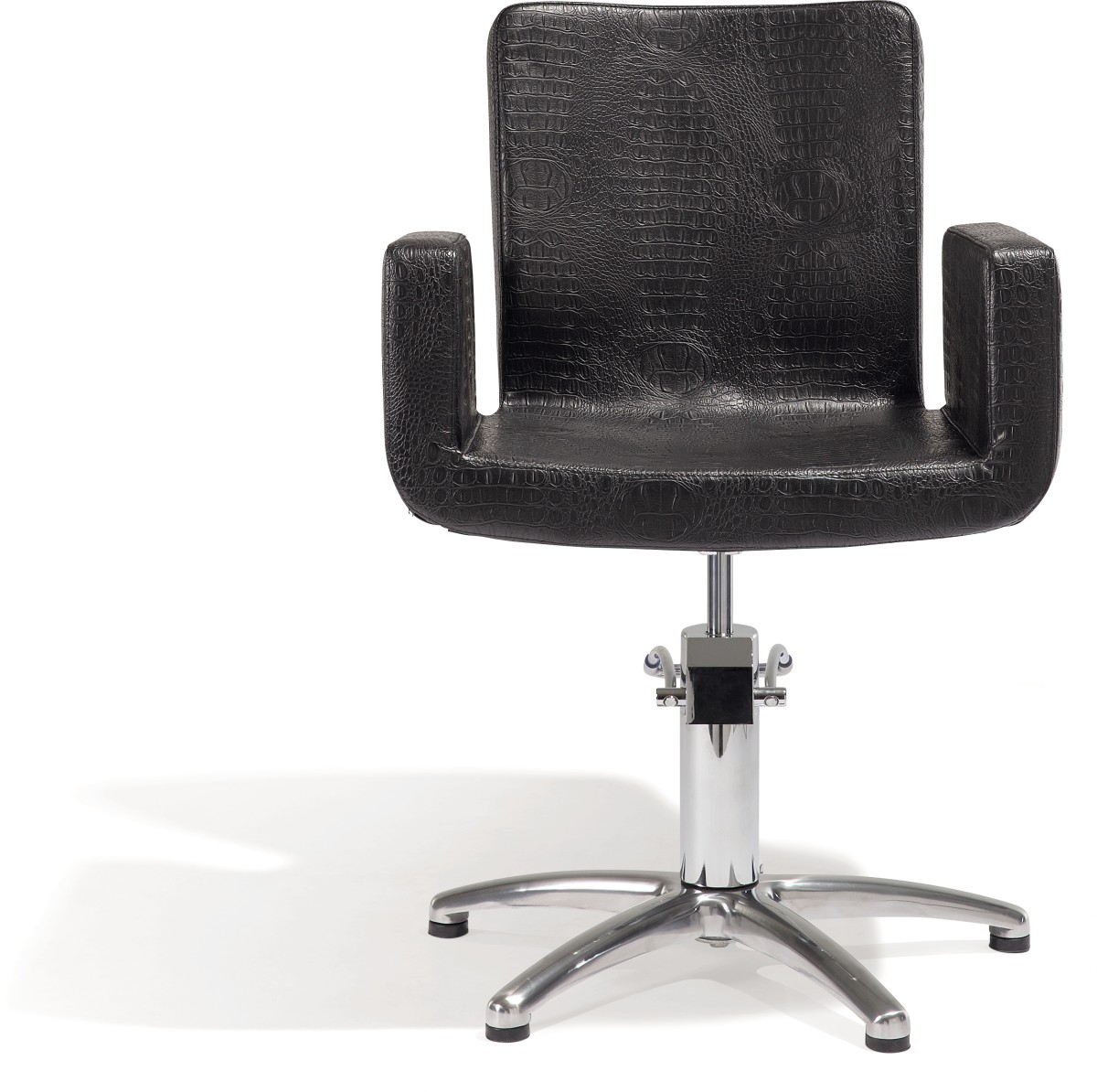  Sibel Attractio Fauteuil de Coiffure Croco Noir / Base Pied Etoile 