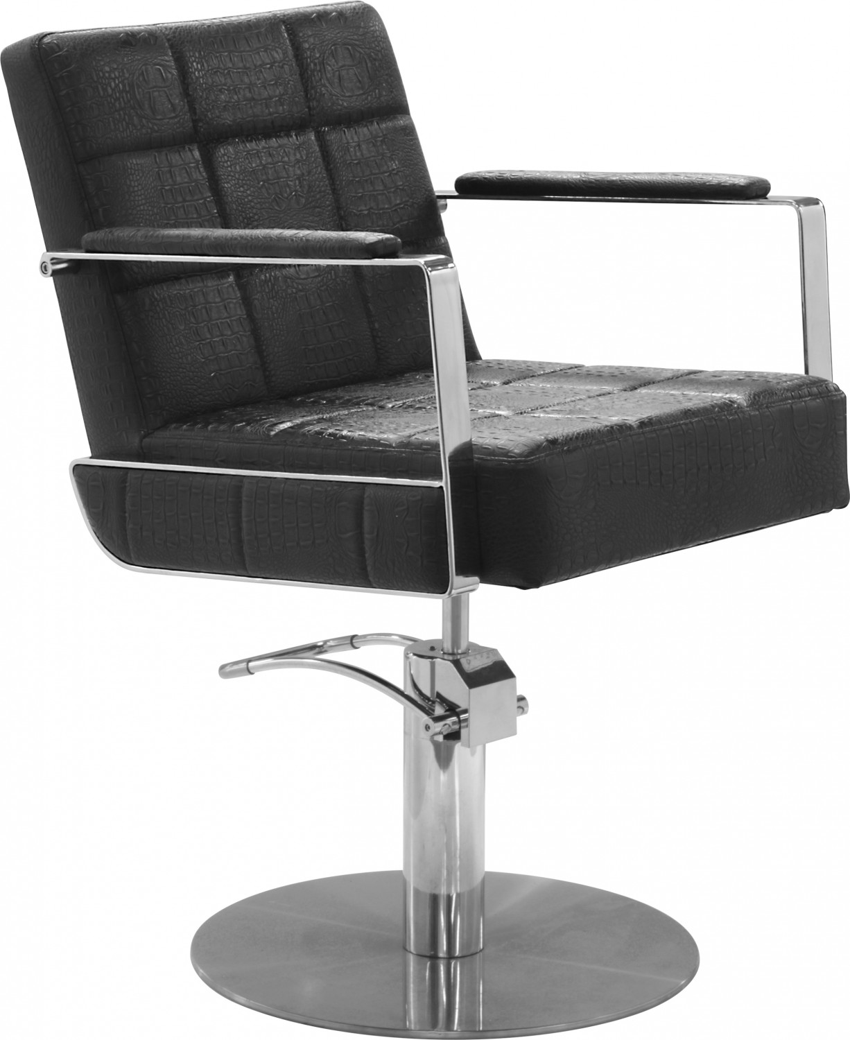  Sibel Fauteuils de Coiffure Celestino en Croko Noir 