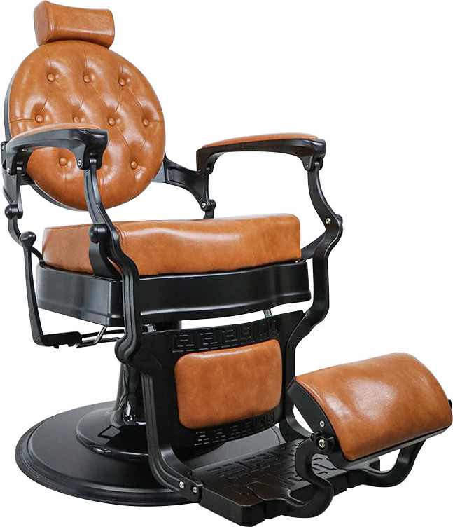  Hairway Fauteuil barbier "Romeo", camel 