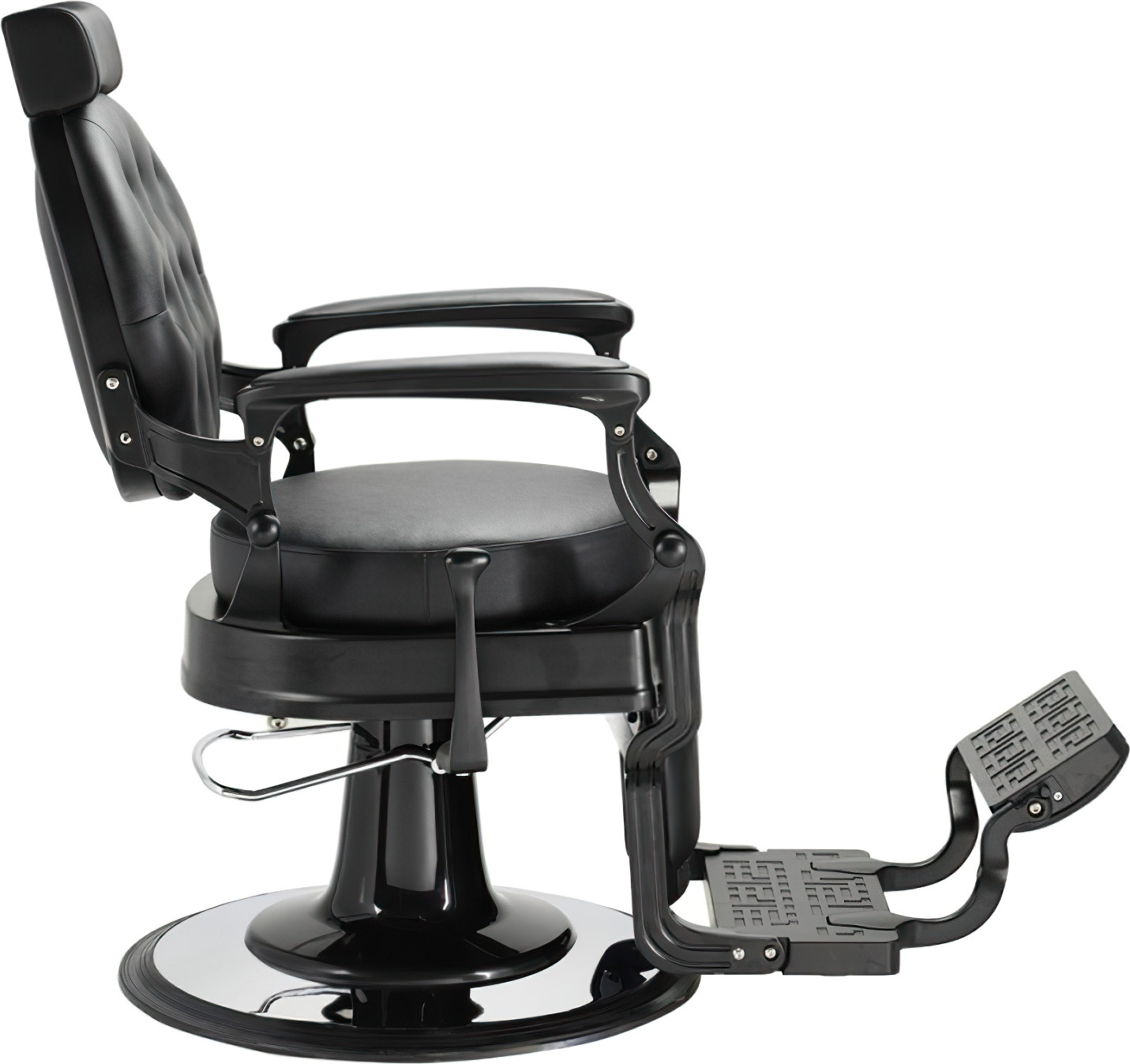  Hairway Fauteuil barbier "Romeo", noir 