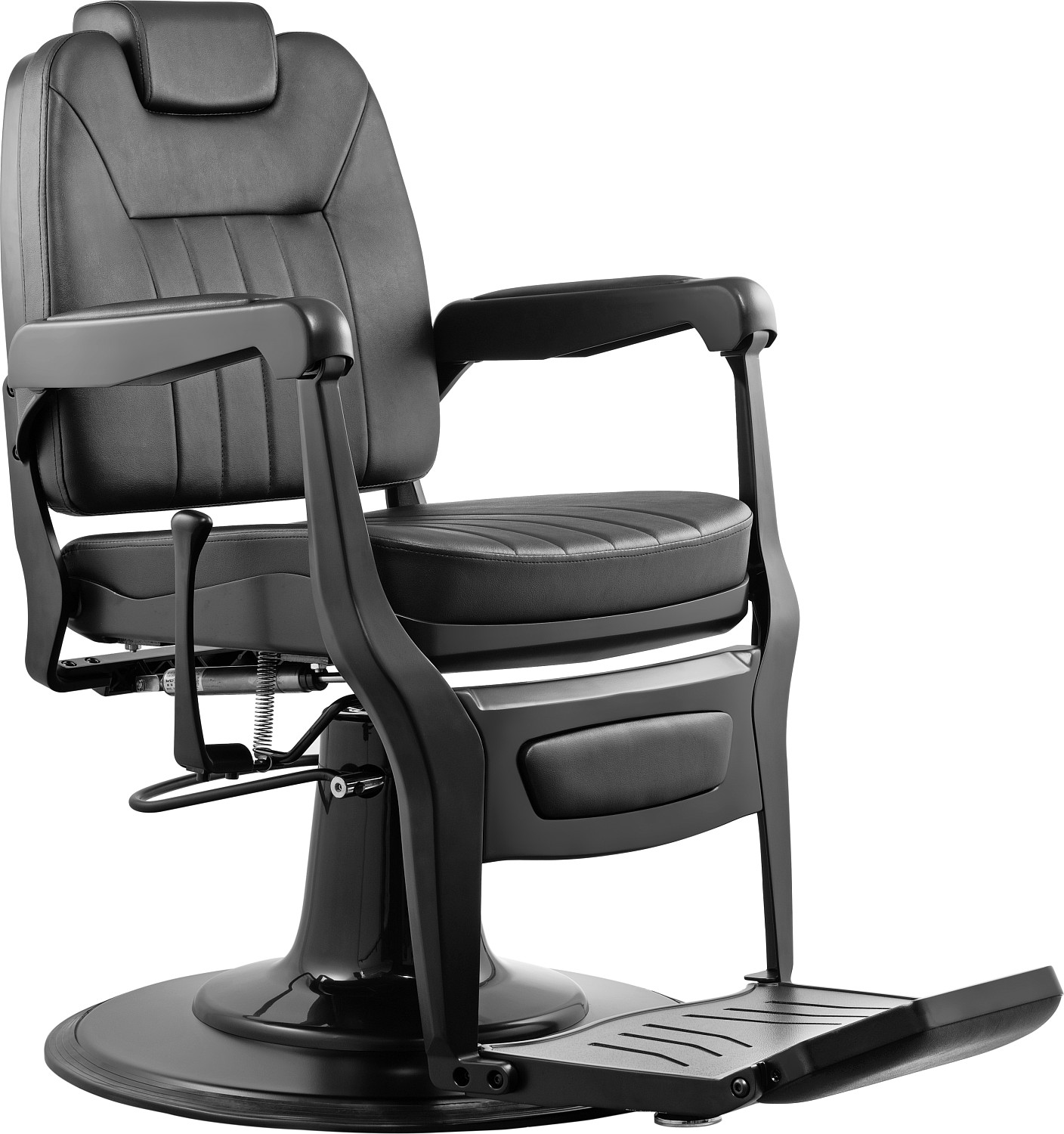  Hairway Fauteuil de Barbier Nero Noir 