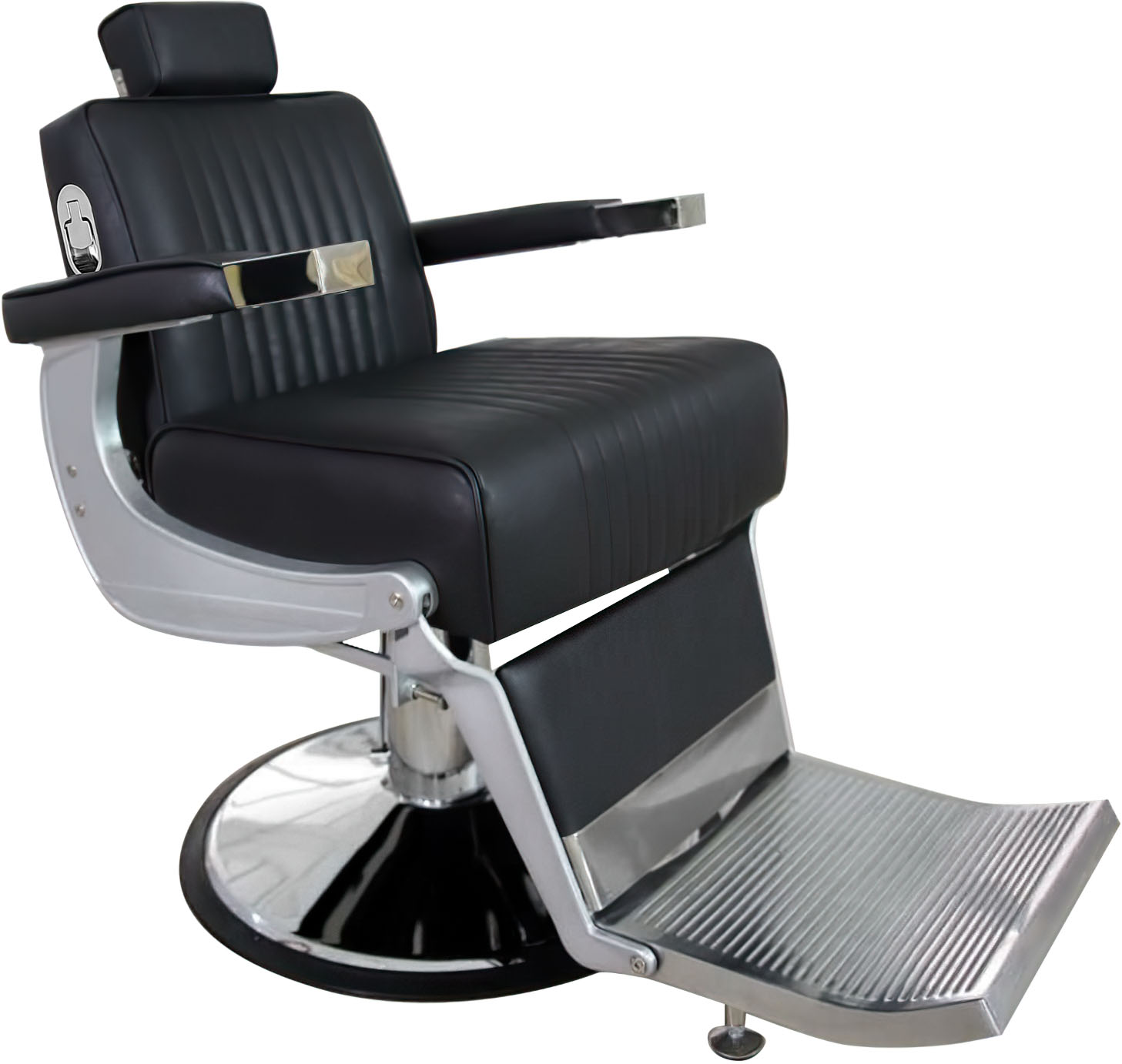  Hairway Fauteuil Barbier "David" noir 