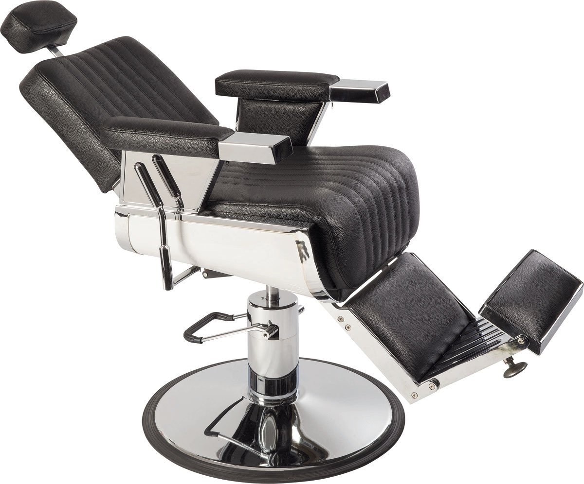 Barburys Cadillac II Fauteuil Barbier Noir 