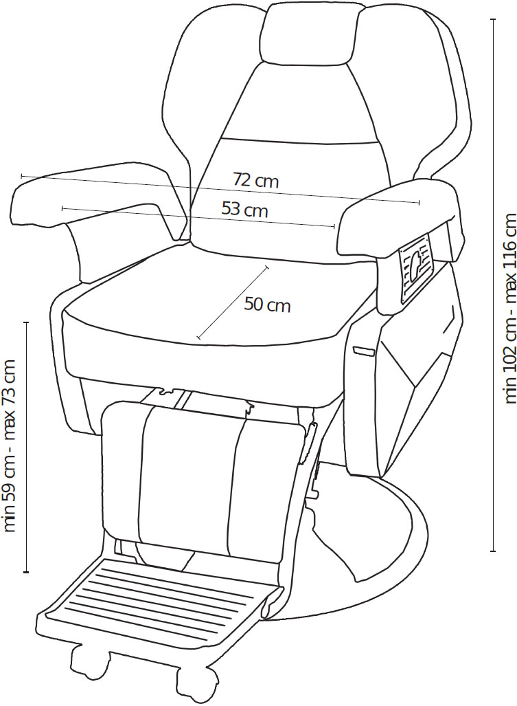  Original Best Buy Barburys by Sibel Limousine Fauteuil de Barbier 