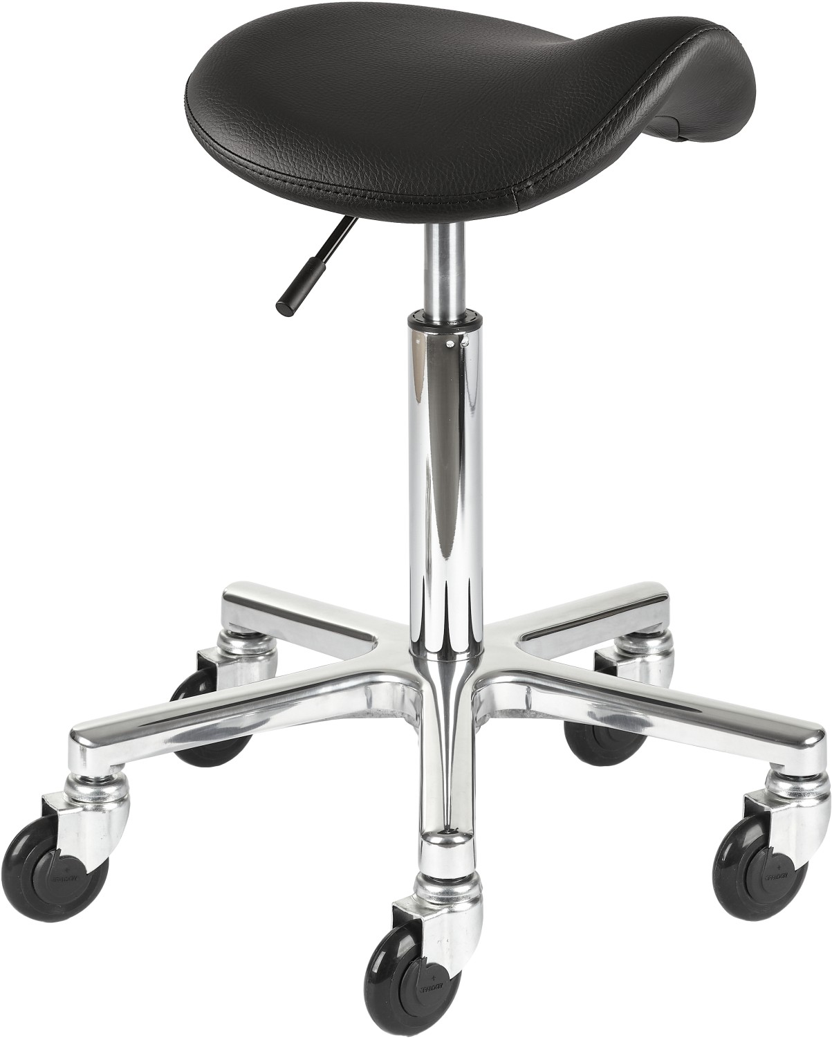  Efalock Tabouret Clic Tec Classic Saddle Comfy Alu M 