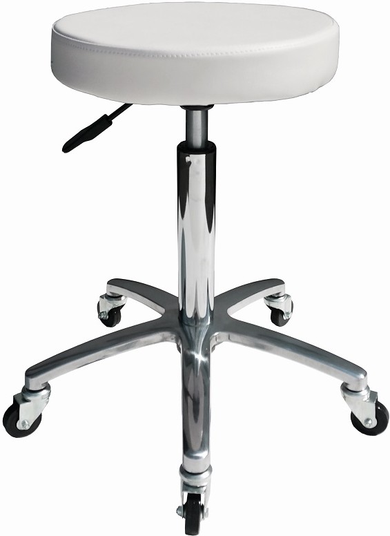  Hairway Tabouret roulant &laquo;Comfort&raquo; blanc 
