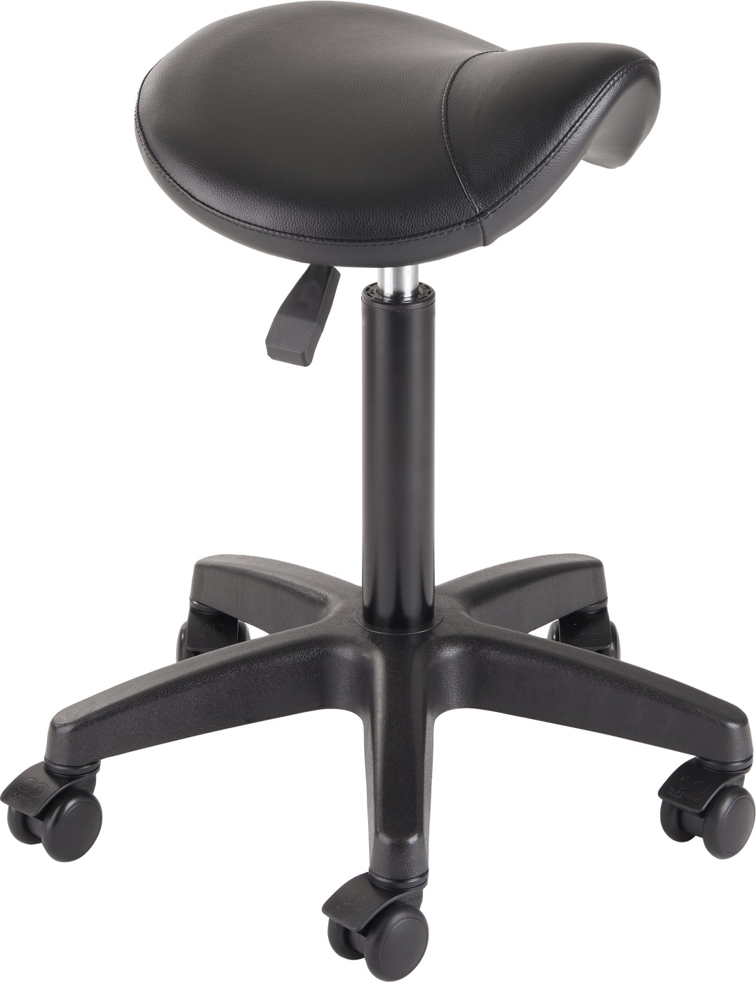  Efalock Tabouret &agrave; roulettes Trim M Noir 