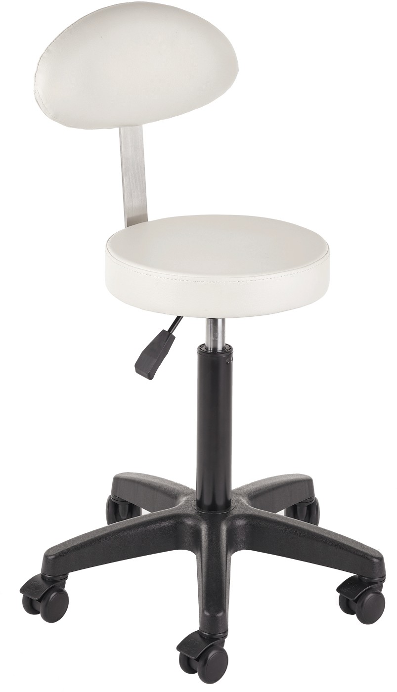  Efalock Tabouret &agrave; roulettes Fade S Blanc 