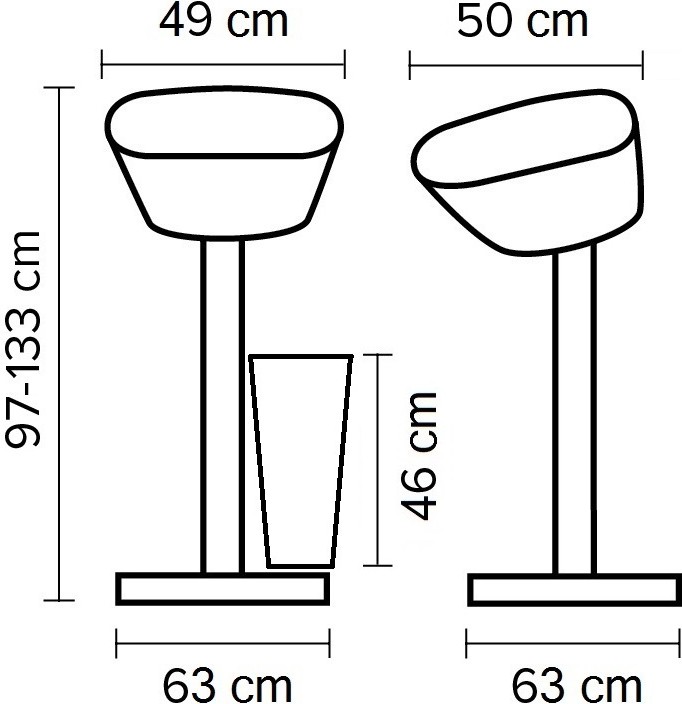  Hairway Lave-T&ecirc;te sur Pied "Quick" 