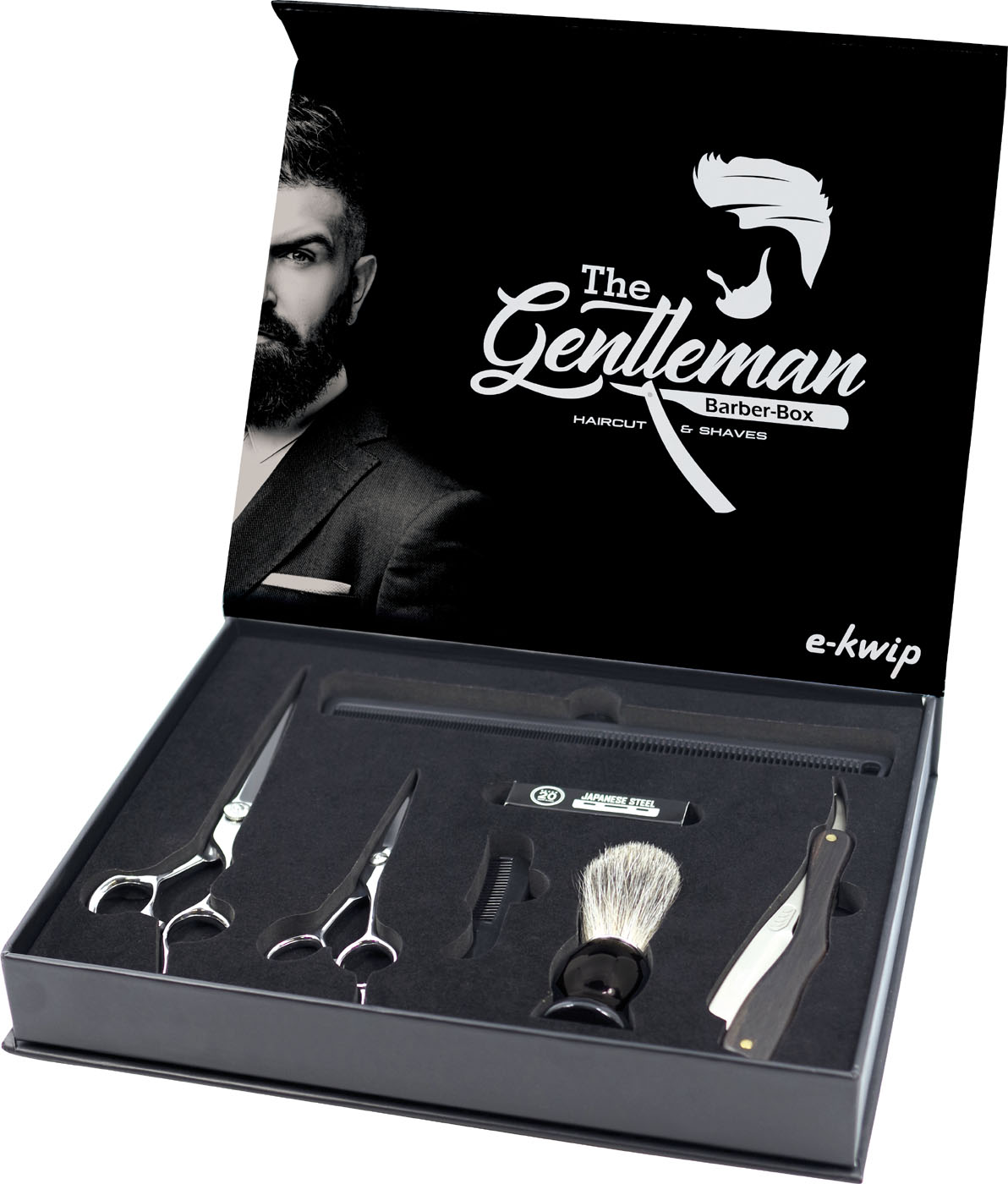  e-kwip The Gentleman Barber-Box 
