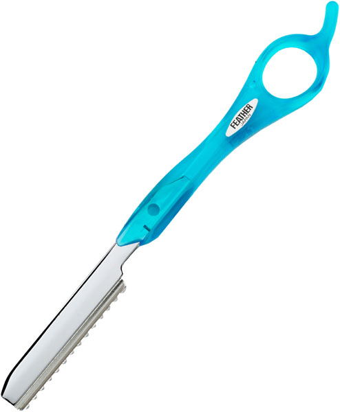  Feather Razor bleu aqua 