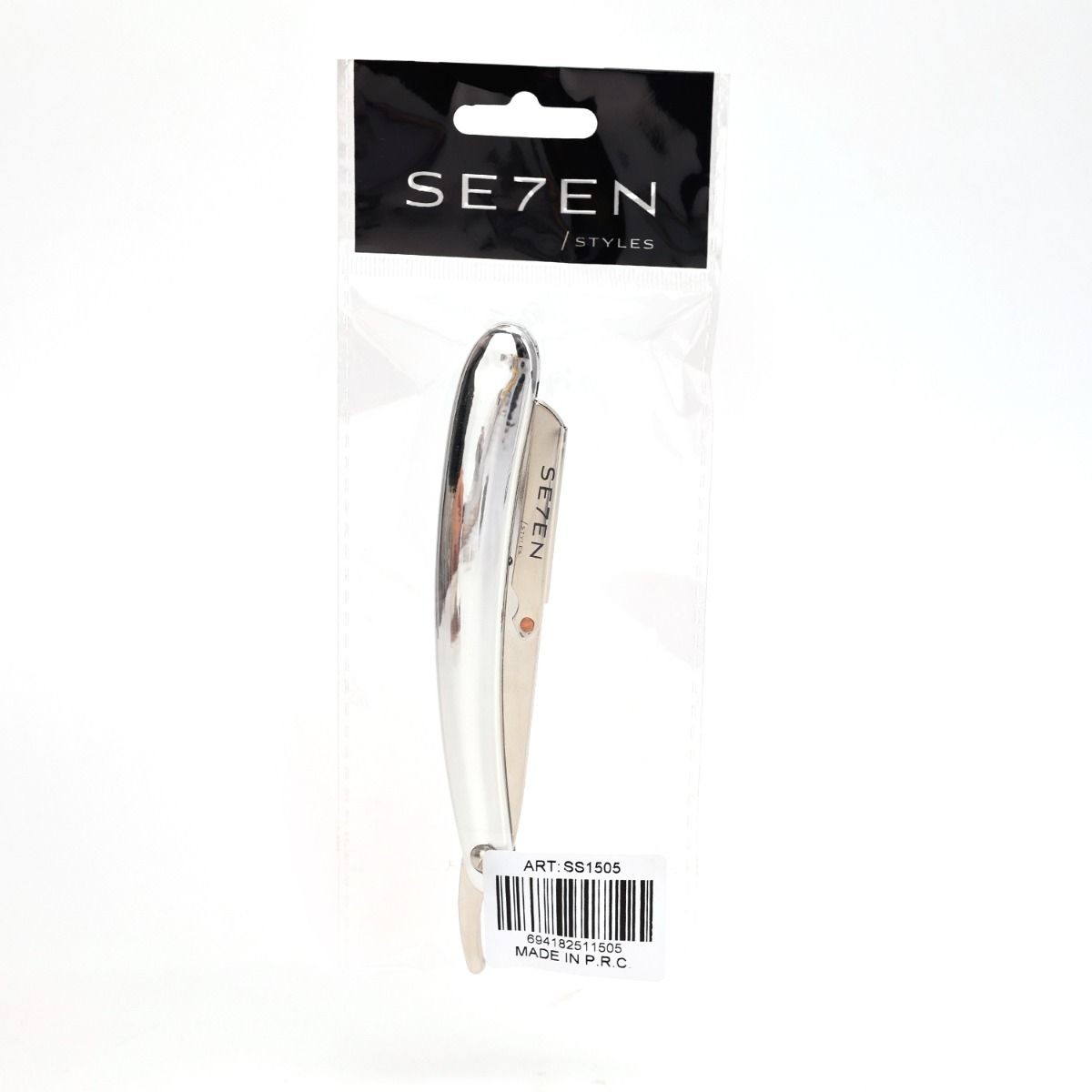  Se7en Styles Rasoir Silver Barber 