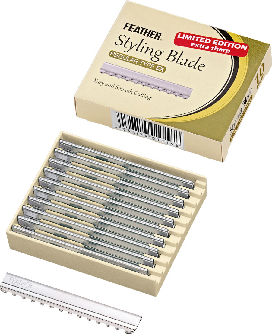  Feather Styling Blade Extra Sharp 10 pi&eacute;ces 