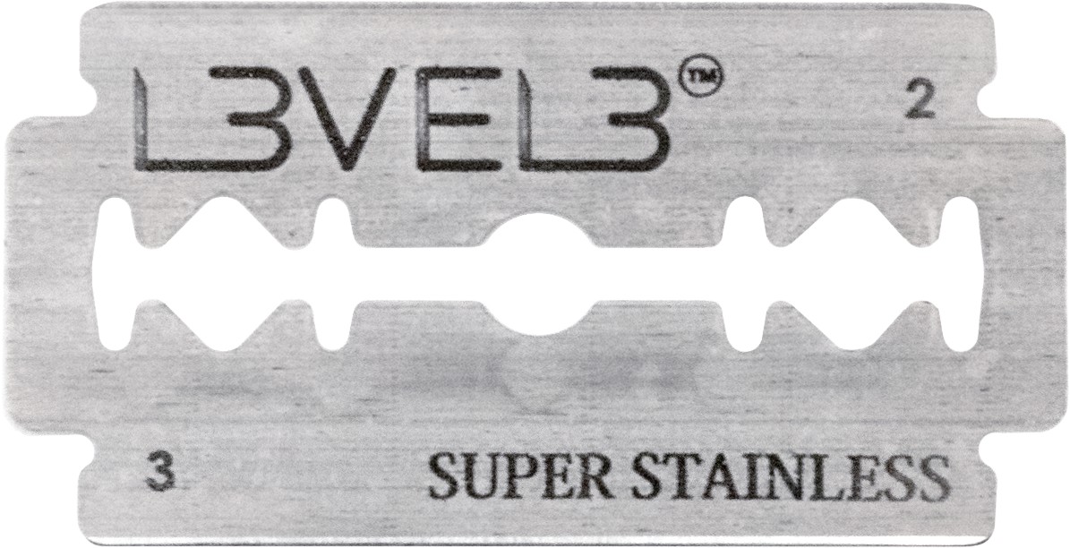  L3VEL3 Lames de rasoir &agrave; double tranchant 