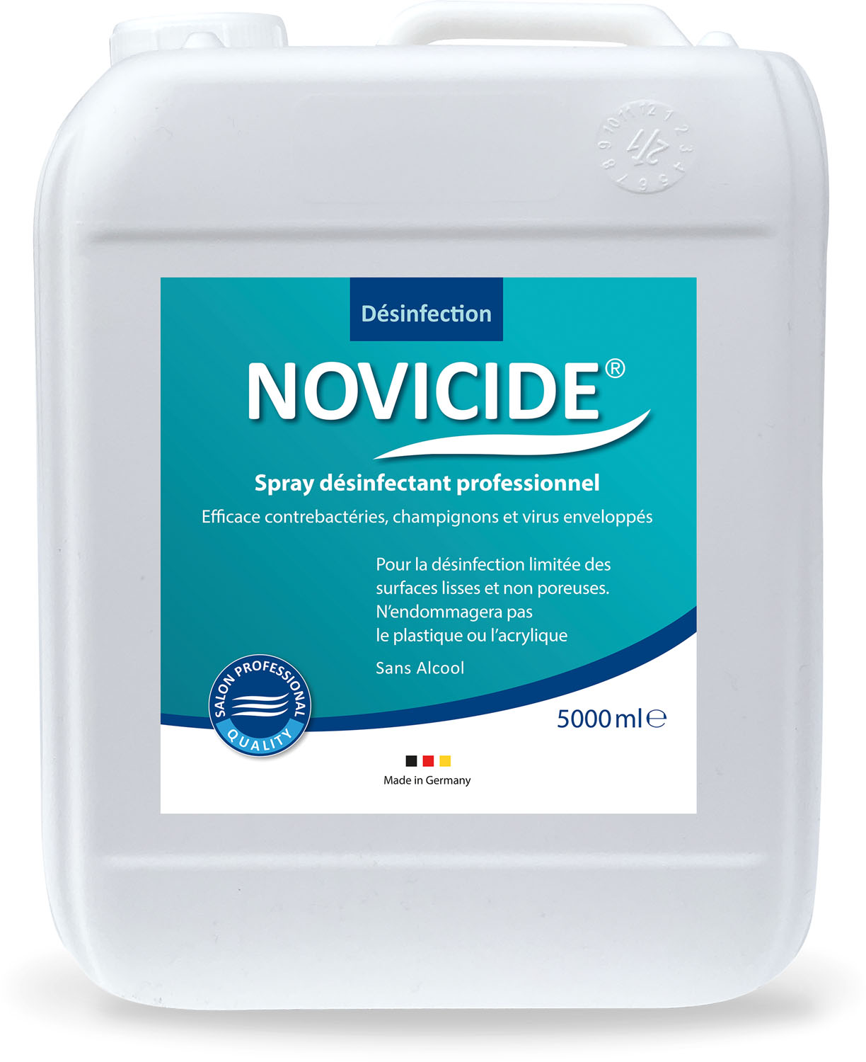  Novicide Recharge de Spray D&eacute;sinfectant Professionnel 5000 ml 
