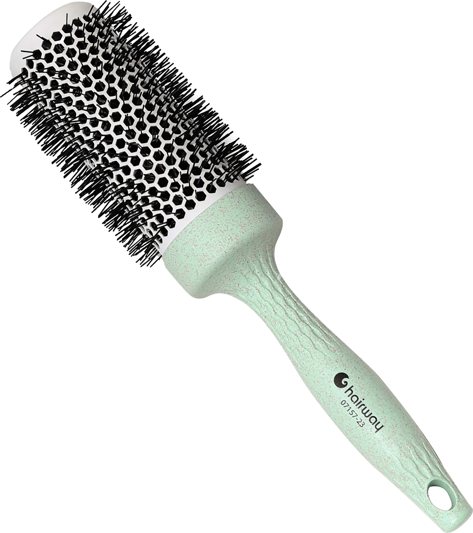  Hairway Brosse Thermique Organica en Vert Menthe &Oslash; 43/59mm 