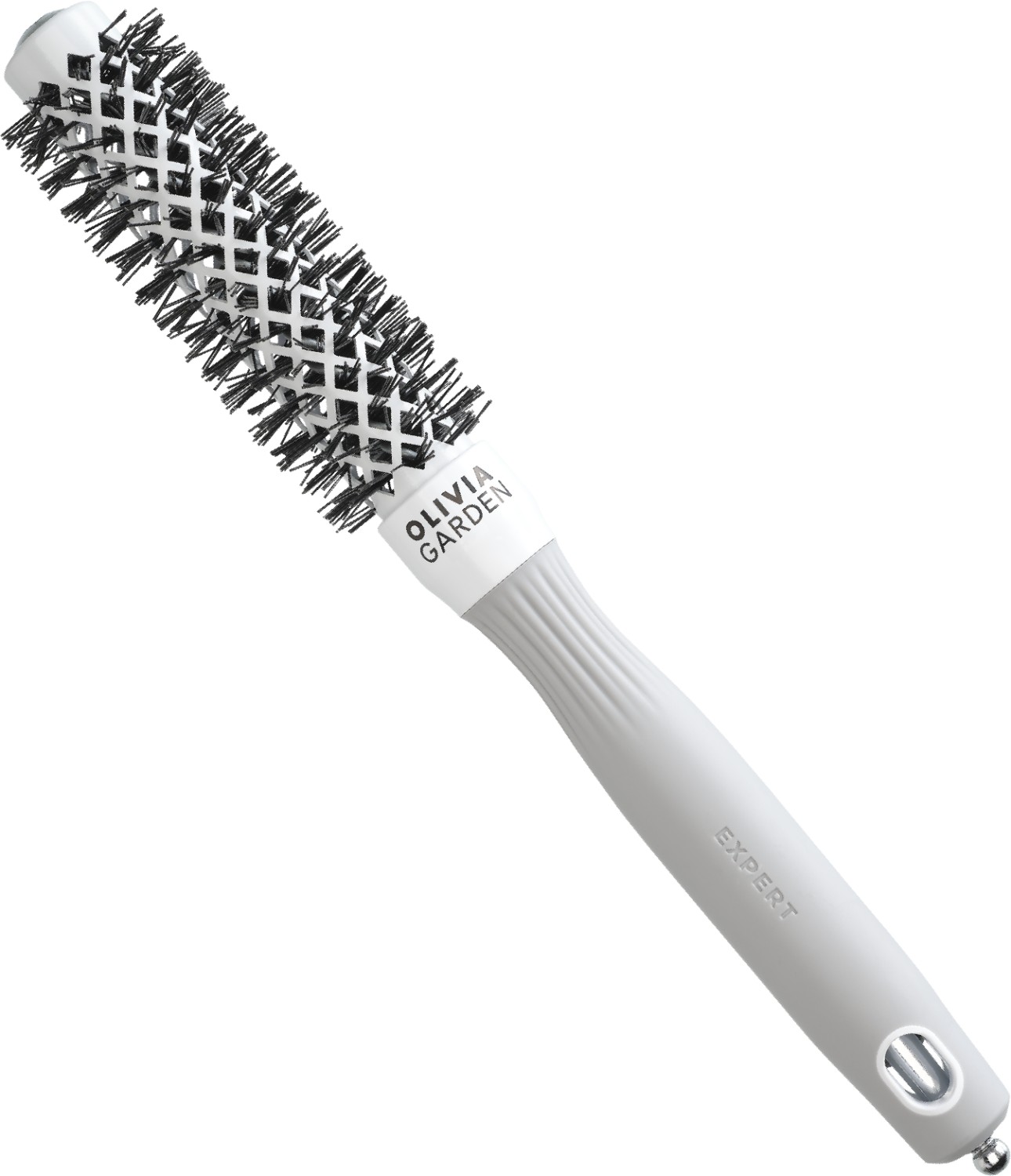  Olivia Garden Expert Blowout Shine White & Grey 20 mm 