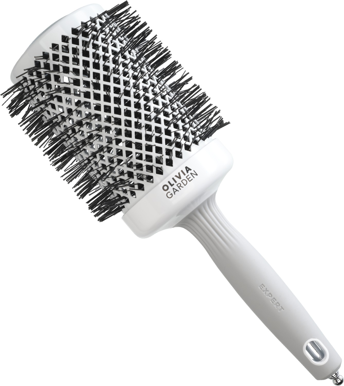  Olivia Garden Expert Blowout Shine White & Grey 65 mm 