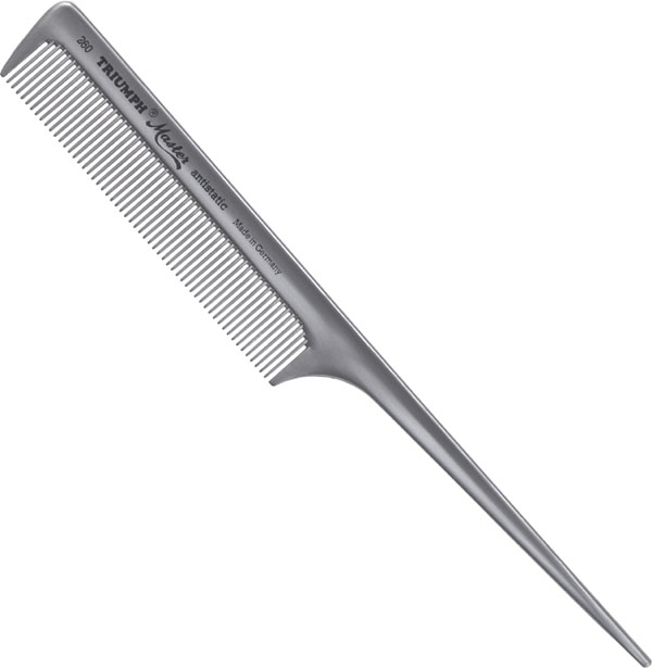  Triumph Master Peigne &agrave; queue 8,5", Argent m&eacute;tallique, Nr. 95/260 