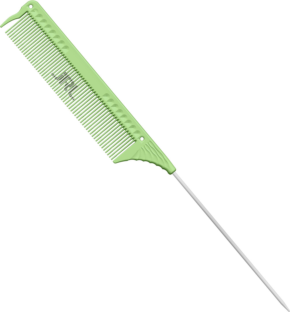  JRL Peigne &agrave; queue 8,8" Vert Clair 